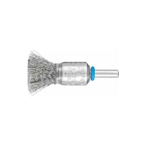 PFERD TOOLS Pinselbürste ungezopft PBU Ø15 mm Schaft-Ø6 mm Edelstahl-Draht-Ø0,15 10 Stk (1/3)