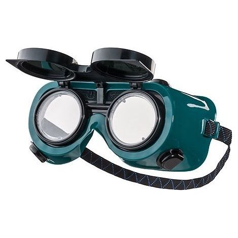 Lunettes de protection rabattable pour soudage