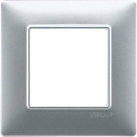 14642.20 Plaque 2M Argent Mat Plat
