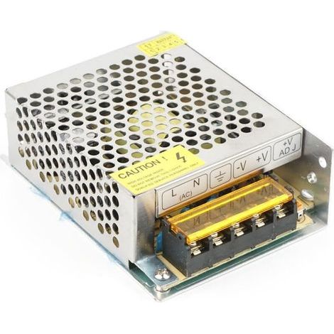 12V 5A Convertisseur de Commutation alimentation,AC110V/220V à 60W Transformateur pour CCTV,Radio,Projet Informatique,LED Ruban (1/5)