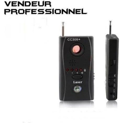EMEBAY - DETECTEUR DE CAMERA MICRO ESPION TRACEUR EMETTEUR RADIO TRACKER GSM WIFI R165 (1/4)