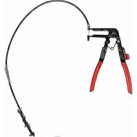 Pince à collier de serrage, pince à collier de serrage avec câble Bowden de 620 mm, outil de mécanicien automobile, 1 pièce-AquaForge (1/3)