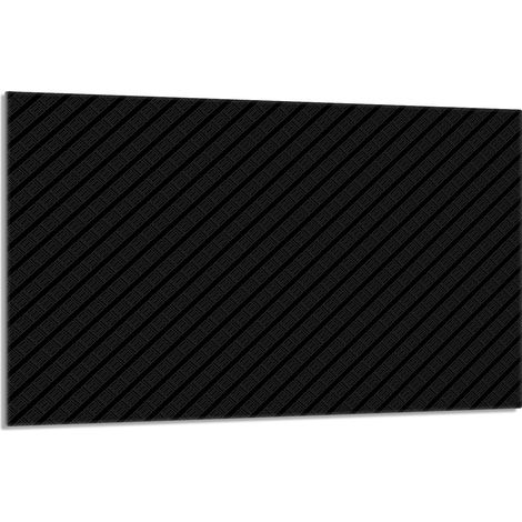 Glasschutzplatte für Herd 80x52 Schwarz (1/5)