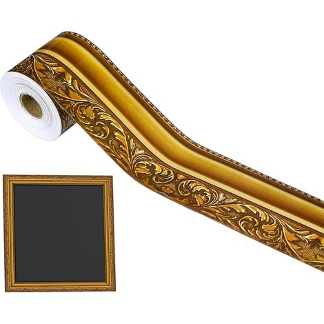 Rouleau de Bordure pour Panneau d'Affichage - Décoration En Carton Adhésif Encadrement Décoratif en Papier Pour Fête École Classe Salle De Réunion Tableau Noir Tableau Blanc Élèves