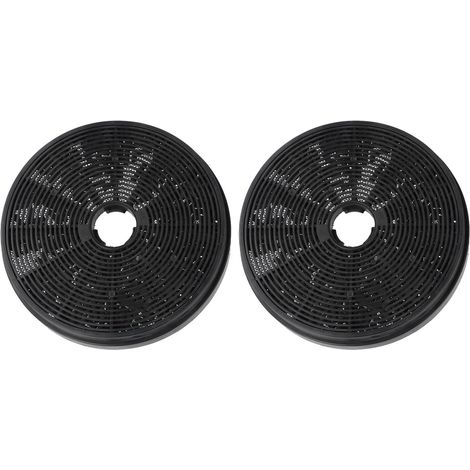 Lot de 2 filtres de rechange pour hottes de cuisine avec technologie charbon actif (1/4)