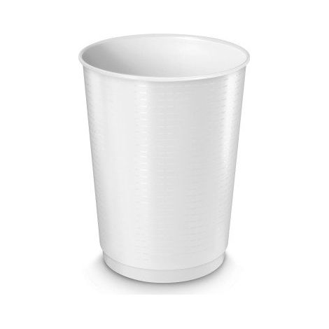 Corbeille à papier plastique Cep géante 40 L - blanc