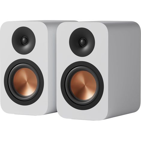Enceintes Bibliothèque, Enceinte Passives 4Ω 160W avec Woofers Composites HybridCone de 6,5 Pouces, Son Stéréo HiFi pour Home Cinéma, Bureau, TV et Intérieur (Paire) (1/5)
