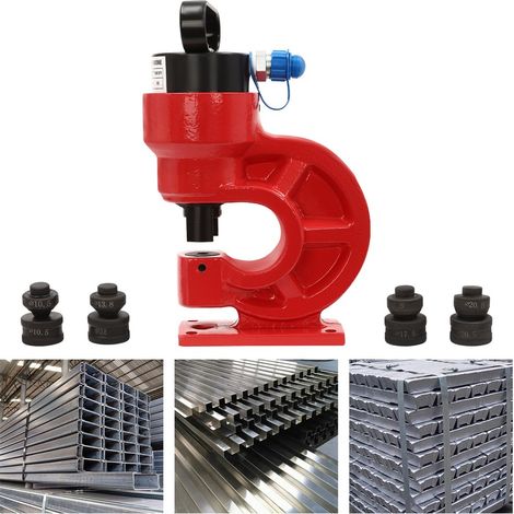 CH-60 Hydraulische Stanzmaschine 3/8-3/4 Zoll Stanzwerkzeugsatz 310KN (1/5)