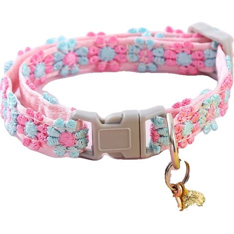 Collar ajustable para mascotas, fabricado en nailon resistente, 3 piezas, B (1/2)