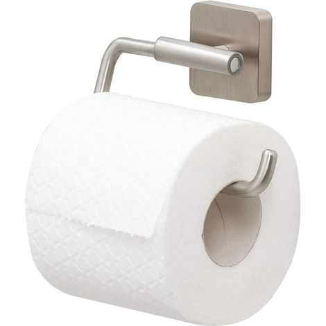 Toilettenpapierrollenhalter, gebürsteter Edelstahl, 13 x 8,8 x 3,5 cm (1/4)