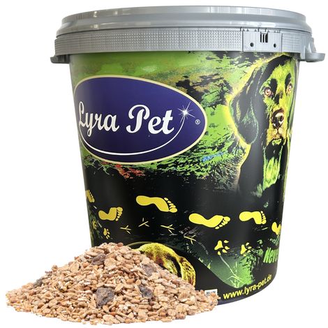 10 kg de nourriture grasse Lyra Pet® Nouvelle récolte en tonne de 30 L