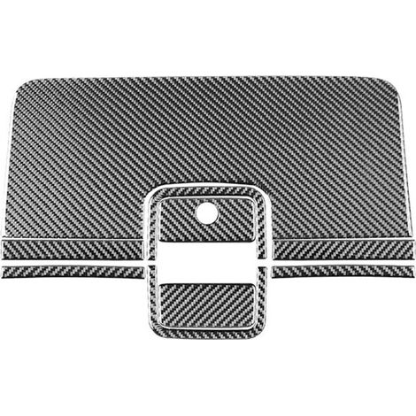 Fibra di carbonio per Chevy Silverado per Sierra 1500 2014-2018, copertura per vano portaoggetti, accessori interni.