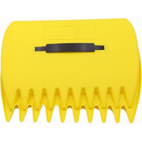 Rake Feuilles - 33 cm x 24 cm - Poignée Ergonomique - Pour Jardinage Extérieur - 1 Paire (1/5)
