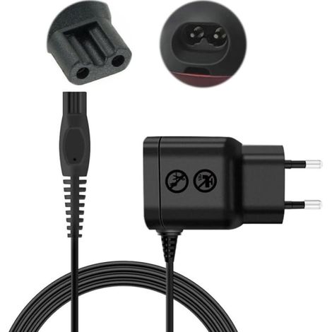 15V HQ8505 Chargeur Rasoir pour Philips Oneblade Pro Norelco 3000 5000 7000 9000 Series QP6510 QP6520 QP6530 QP6620 MG7720 MG7710 Chargeur pour Tondeuse Adaptateur Alimentation/Cordon