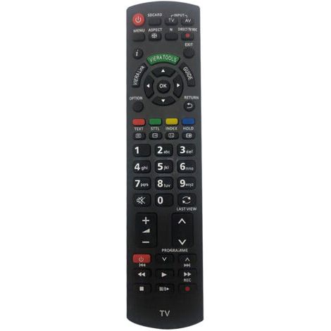 Remplacement telecommande panasonic n2qayb000487 pour Panasonic Viera TV:TH-32LRG20E TX-L42E3B TX-P46S20E TX-P50U30E (1/4)