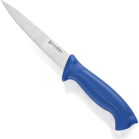 Coltello per sfilettare il pesce HACCP 300mm - blu - HENDI 842546