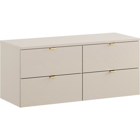 Mueble bajo lavabo 120cm encimera Azel Cachemira