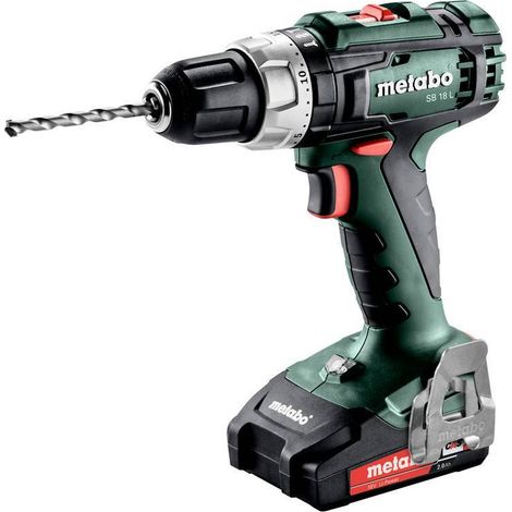 Metabo SB 18 L 450 RPM Keyless 1.6 kg Nero, Verde, Argento (1/9)