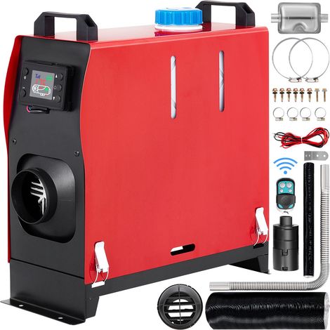 Chauffage Diesel 12V Silencieux 5-8kW avec Télécommande et Thermostat LCD pour Voiture, Camion, Camping-car, Bateau et Bus (1/5)
