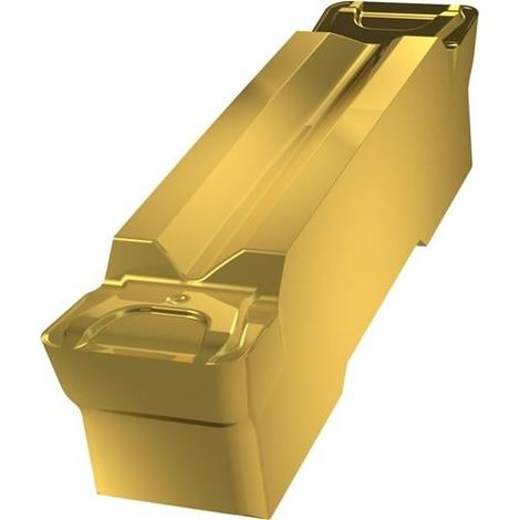 Wendeschneidplatte ISO GL6-D600M08-GM:G8330 Breite 6mm PVD beschichtet Gold (1/2)