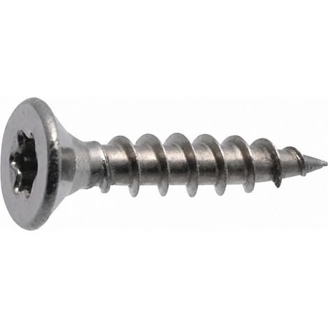 Viti a testa svasata A4 per pannelli truciolari in acciaio inox, 4x40 mm, 21 pz.