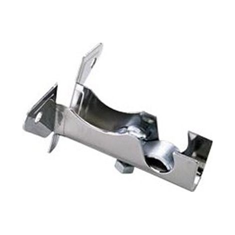 Scatola da 25 tubi di supporto anteriori cromati 16mm 73326 (1/2)