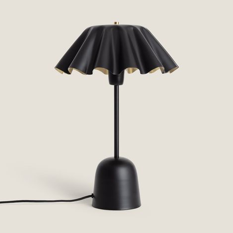Lampada da Tavolo Metallo Nallur Nero (1/5)