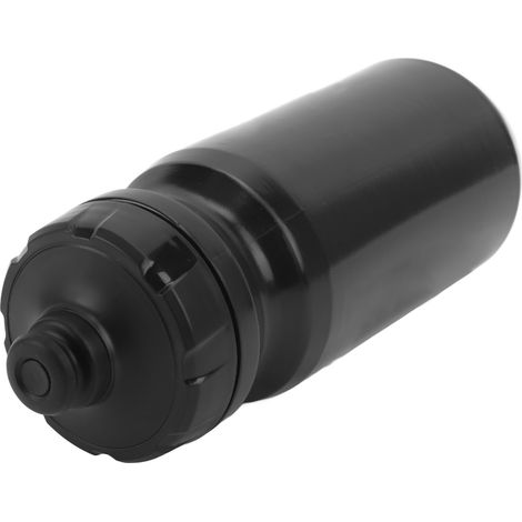 Flexible 600-ml-Trinkflasche für Fahrräder, hergestellt aus lebensmittelechtem PP5-Silikon, auslaufsicher und sicher, ideal für Outdoor-Radtouren (schwarz). (1/5)