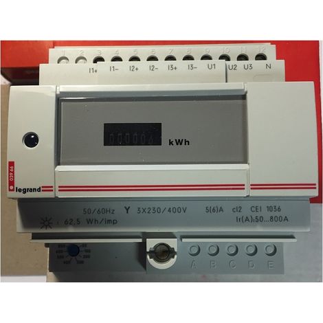 Legrand 003966 - Lexic Tripolar energy meter
