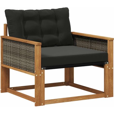 Maison Exclusive - Outdoor-Sofagarnitur Massives Akazienholz und