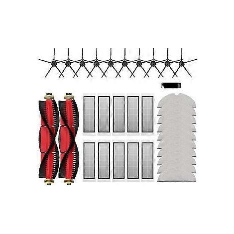 Zubehör für S5 / S5 Max / S6 / S6 MaxV / S6 Pure / E4 / E5 / S51 / S52 / S55 Walzen-Seitenbürstenfilter-Wischmopp (1/5)
