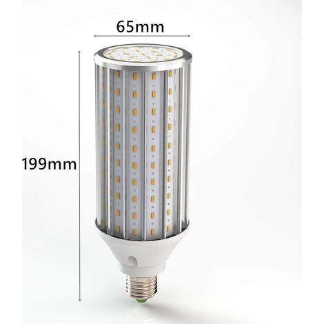 E27 LED-Maiskolbenlampe 60W, entspricht 550W-Lampen, 6500K Kaltweiß, nicht dimmbar, 5850LM 160x5630SMD, Edison LED-Maiskolbenlampe (60W Kaltweiß) (1/4)