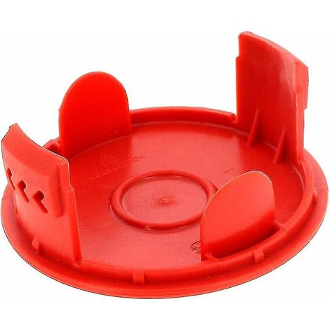 Couvercle de bobine rouge compatible avec les débroussailleuses Bosch Art 30, Art 27 et Art 24 (1600a00x61)