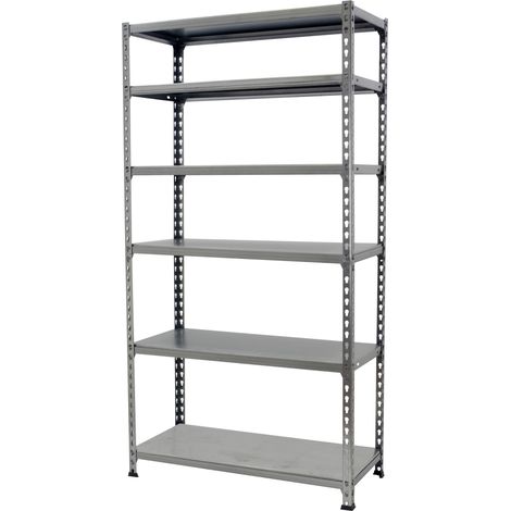 Simonrack Mensola Metallica Grigia 6 Livelli 180kg