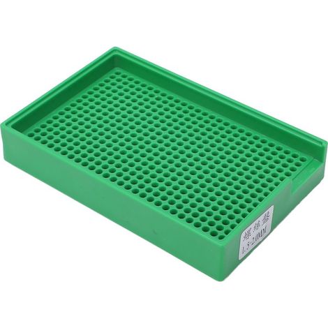 Plateau de rangement à vis multi-trous en forme de V, alésage uniforme, pour travail industriel, 1,52mm (459 trous) (1/5)
