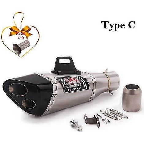 Yoshimura-tubo De Escape Universal Para Motocicleta, Silenciador Modificado Db Killer De 51mm Para Cbr1000rr Z900 Yzf R1 R3 Er6n Z650( Type C) (1/5)