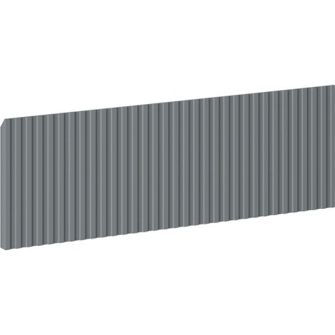 Mexen Rivel façade rainurée pour meuble de salle de bains 70 x 20 cm, graphite mat - 91A20-0700-235-1-66 (1/2)