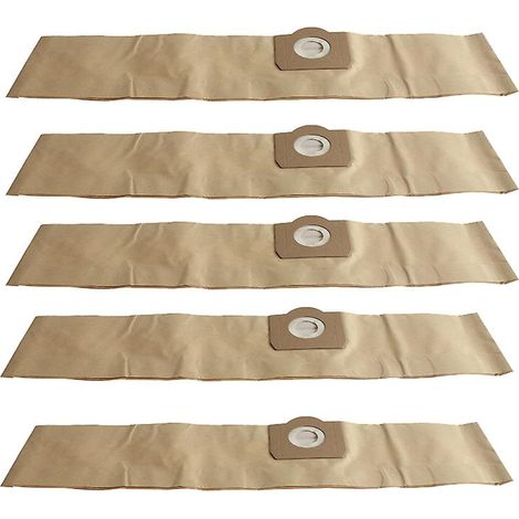 Set mit 5 Staubsaugerzubehörteilen: Staubsaugerbeutel, Papierstaubsaugerbeutel. – AquaForge (1/4)