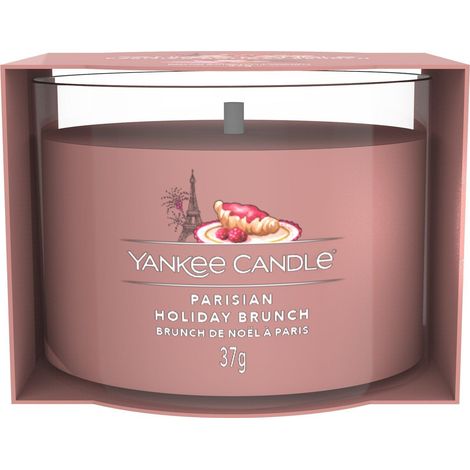Vela mini Yankee Candle Parisian Holiday Brunch de 37 g (1/2)