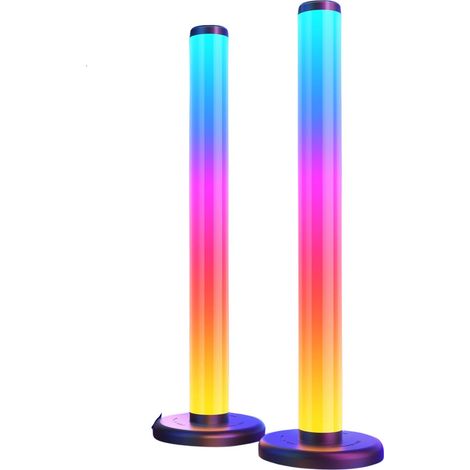Lampada a 360 gradi da Gaming RGBIC Led Barre Luminose Luci Cristallo DX24016