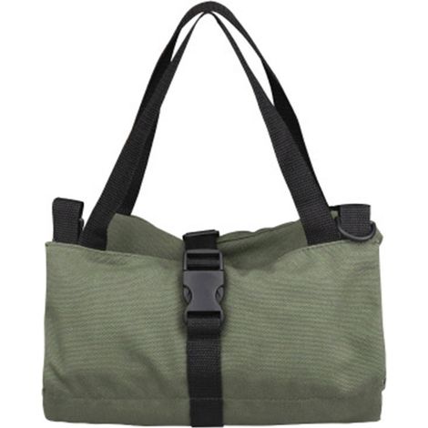 Werkzeugtasche aus Canvas zum Aufrollen, Mehrzweck-Werkzeugrolle mit 5 Reißverschlusstaschen