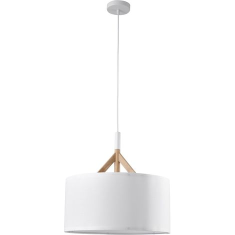 Lámpara colgante "Abi" Ø40cm (1xE27) – Blanco (1/5)