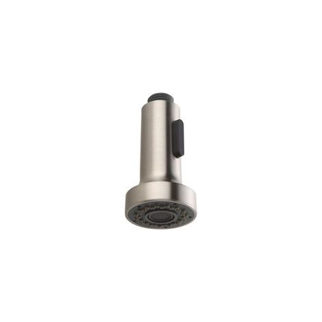 Douchette évier pull-out brossée, 2 jets, avec bouton, pour mitigeur cuisine – (1/4)