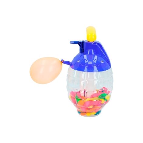 SET BOTELLA CON 80 GLOBOS DE AGUA AUTOCIERRE 27X14X14