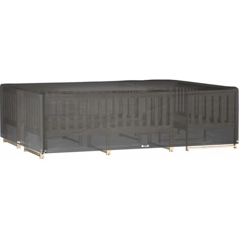 Maison Exclusive - Copertura Mobili Giardino 16 Occhielli 300x200x75 Rettangolare (1/5)