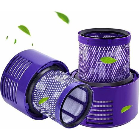 filtres de Rechange pour Dyson V10,filtres Dyson V10, Dyson V10 Series Remplacez le filtre ,Filtre de Remplacement Accessoires DY-969082-01(2Packs)(V10)--