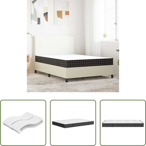 Matelas à ressorts -  Matelas à ressorts bonnell moyen 140x200 cm (1/5)
