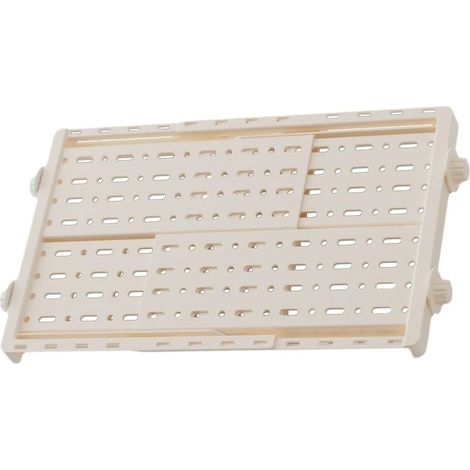 Bunny Habitat - Accessoire rétractable pour animaux de compagnie, cage élargie, design confortable couché et debout, abri robuste pour petits animaux, fournitures pour lapins, furets, écureuils (1/5)