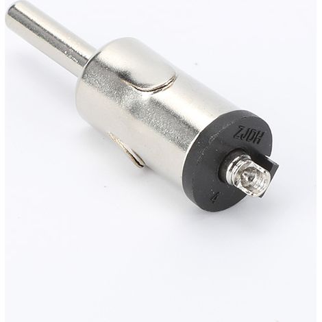 3.2mm plug, male CAR connector for car audio antennas, soldered injection molded double-wing type. (1/4)