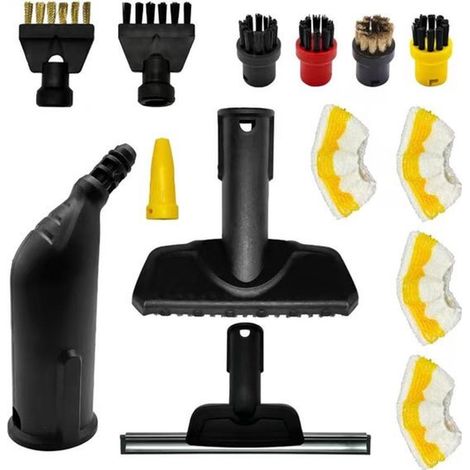 Adatto per Karcher SC1 SC2 SC4 SC5 panno per pulizia a vapore, copertura per mocio, nylon, spazzola in rame, set di accessori - Stile 13 (1/5)